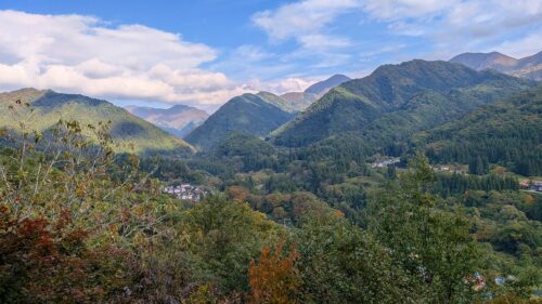 対岸の所部集落