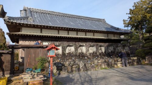 40番観自在寺八体仏