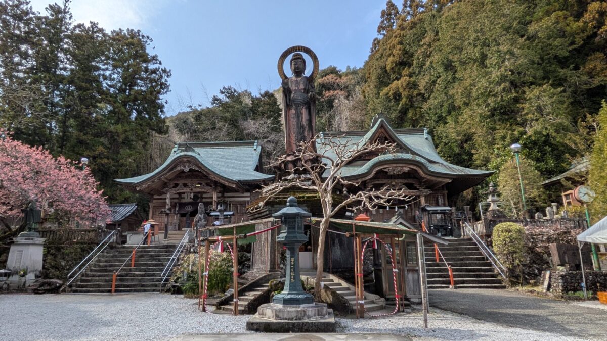 35番清瀧寺大師堂・本堂・厄除け薬師如来立像
