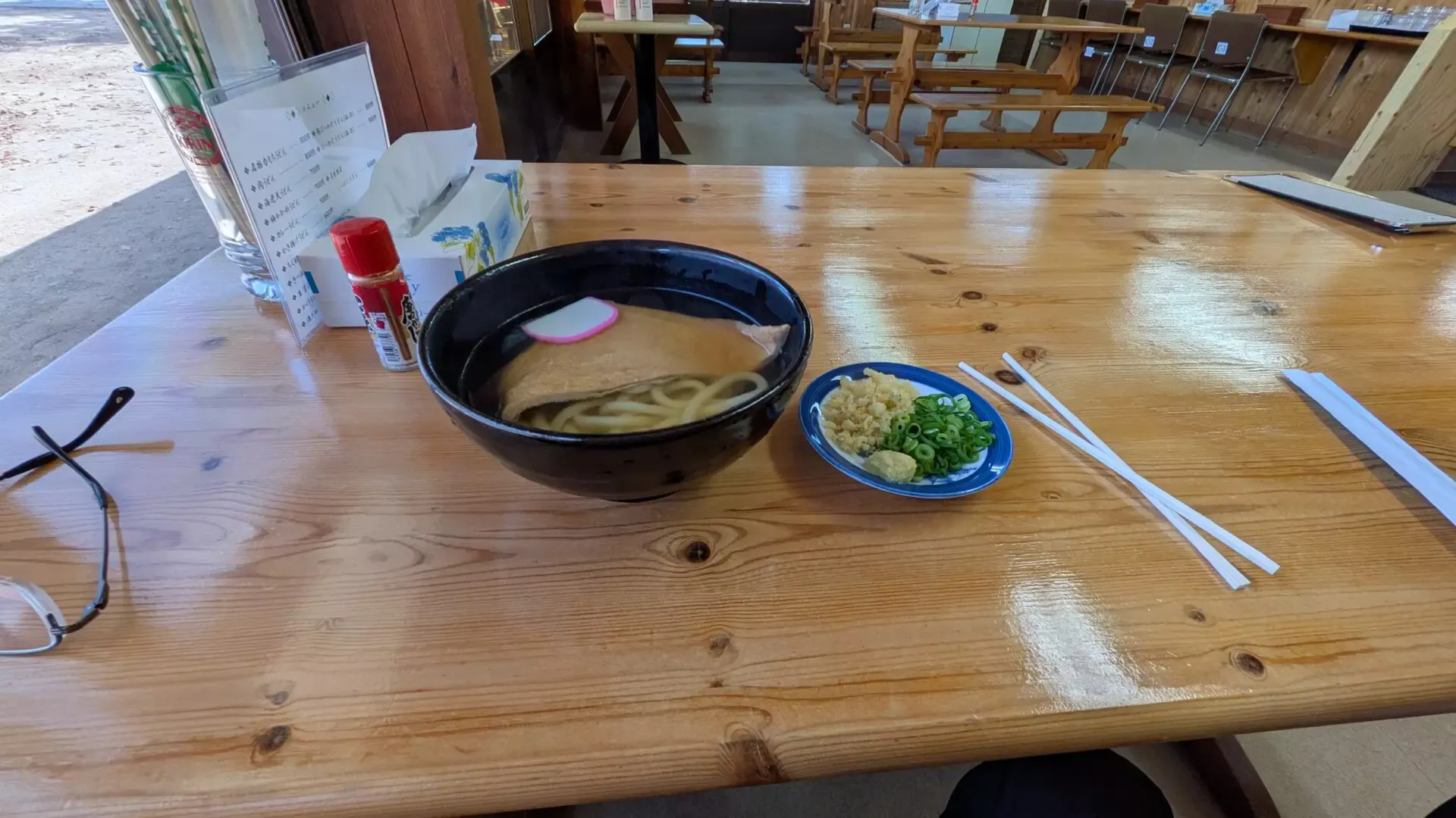 第87番 長尾寺境内のうどん屋